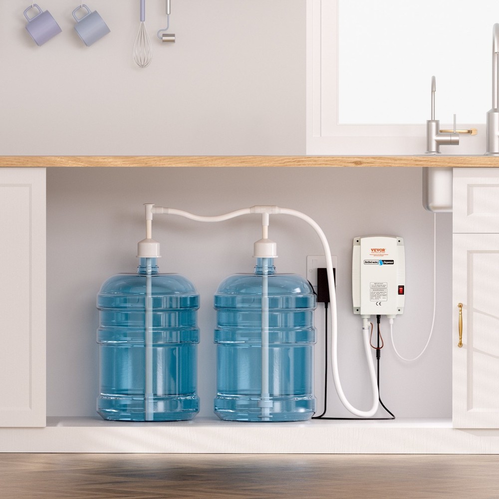 Bottled Water Dispenser Pump System 2x5 Gallon Dispensing System Automatic