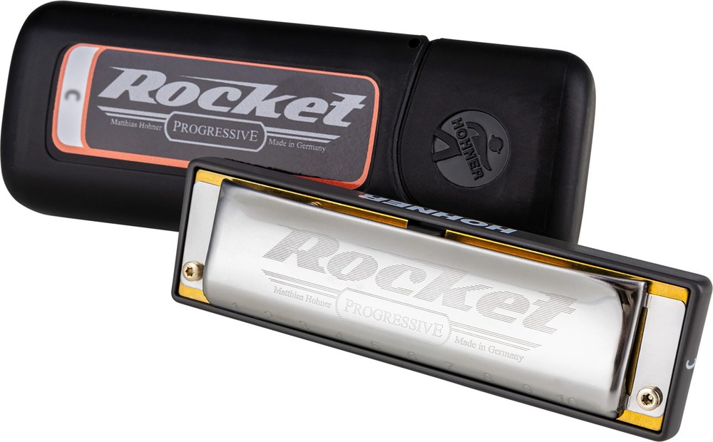 Hohner Progressive Rocket Harmonica - Key of C