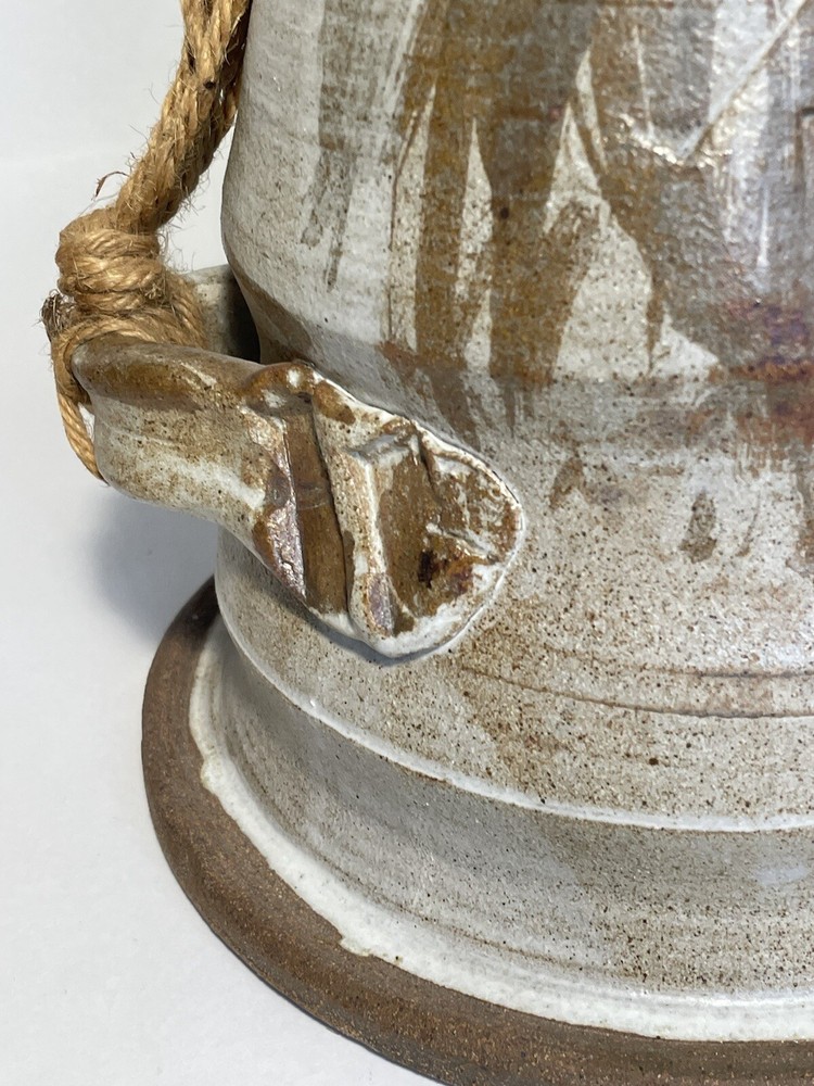 Studio Pottery Hanging Planter