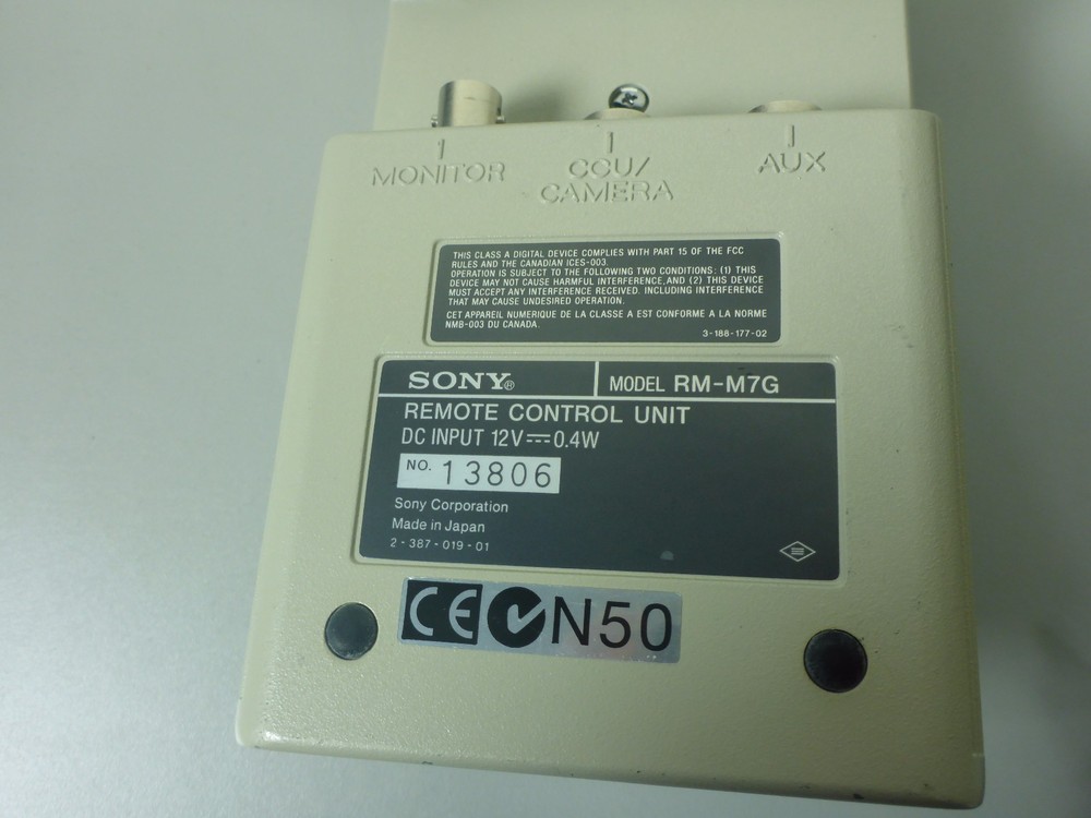 Sony RMM7G Remote Control Unit