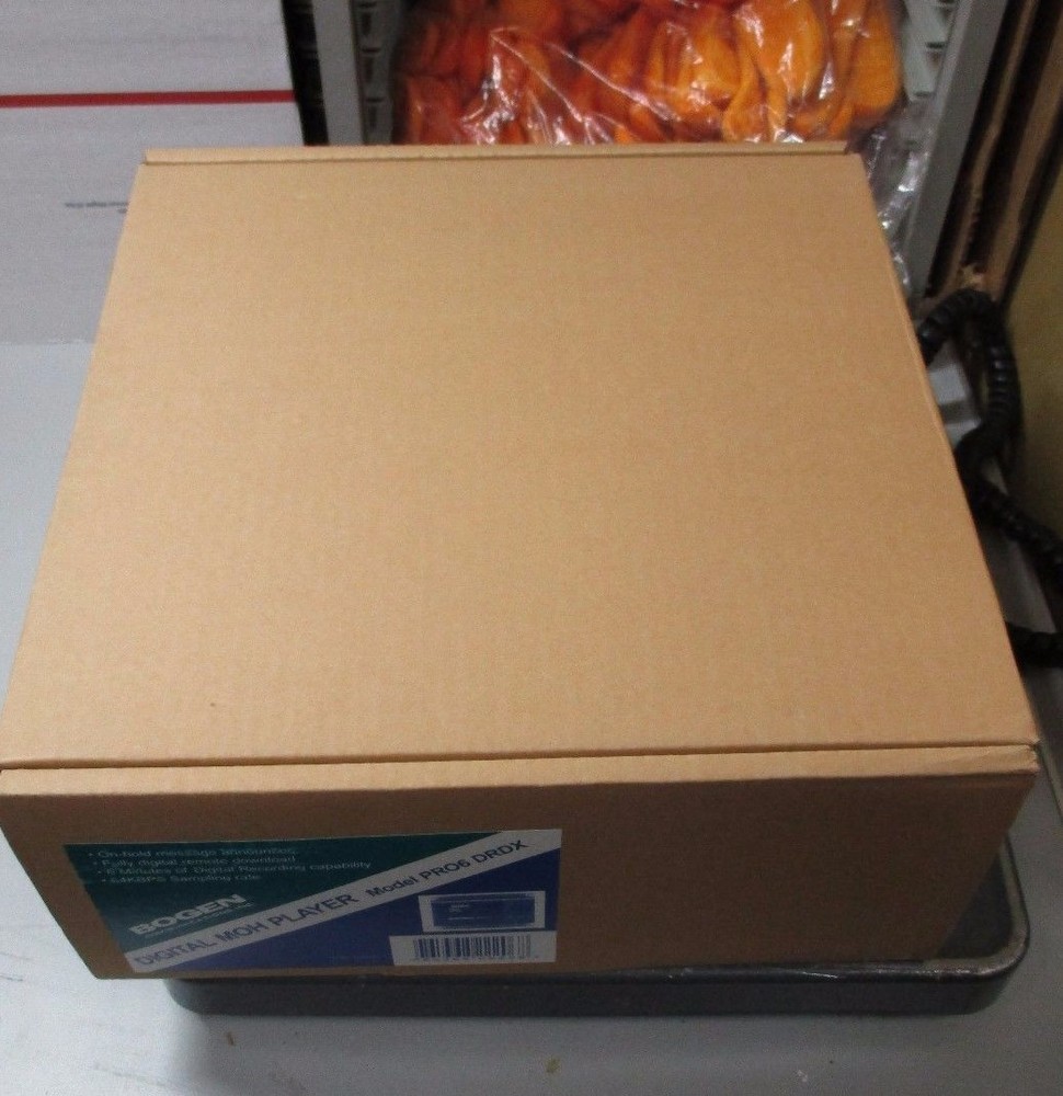 NEW BOGEN MESSAGE ON HOLD PRO 6 DRDX SYSTEM