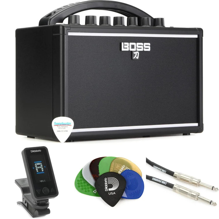 Boss Katana Mini 7-watt Combo Essentials Bundle
