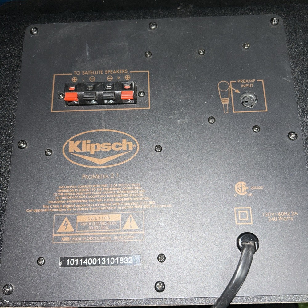 Klipsch ProMedia 2.1
