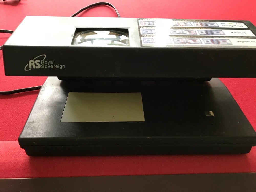 ROYAL SOVEREIGN COUNTERFEIT DETECTOR