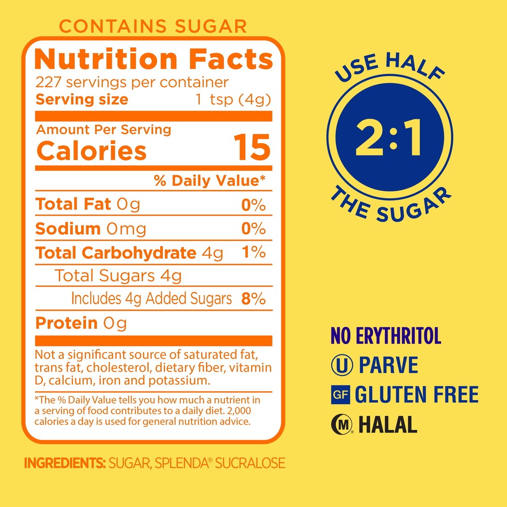 with Sugar Baking Blend (2 lb) Resealable Pouch