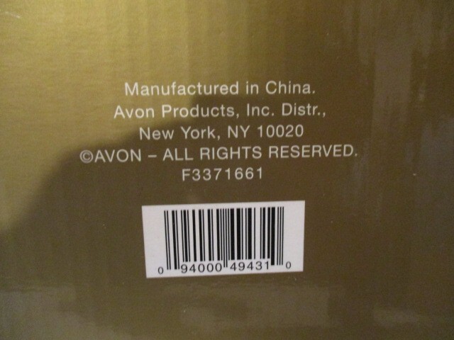 AVON 2009 President's Recognition Program "Envelope Organizer" Black/ Gold w/Pad
