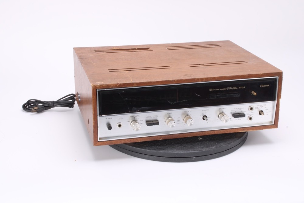 Sansui 5000A Solid State Stereo Tuner Amplifier - AS IS For Parts