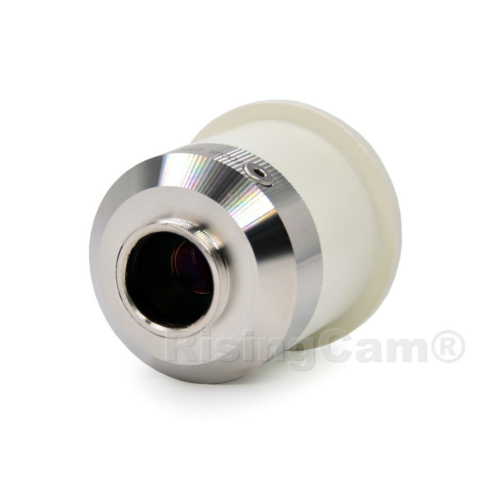 Focusable 0.55x microscope C mount adapter for Nikon trinocular microscope