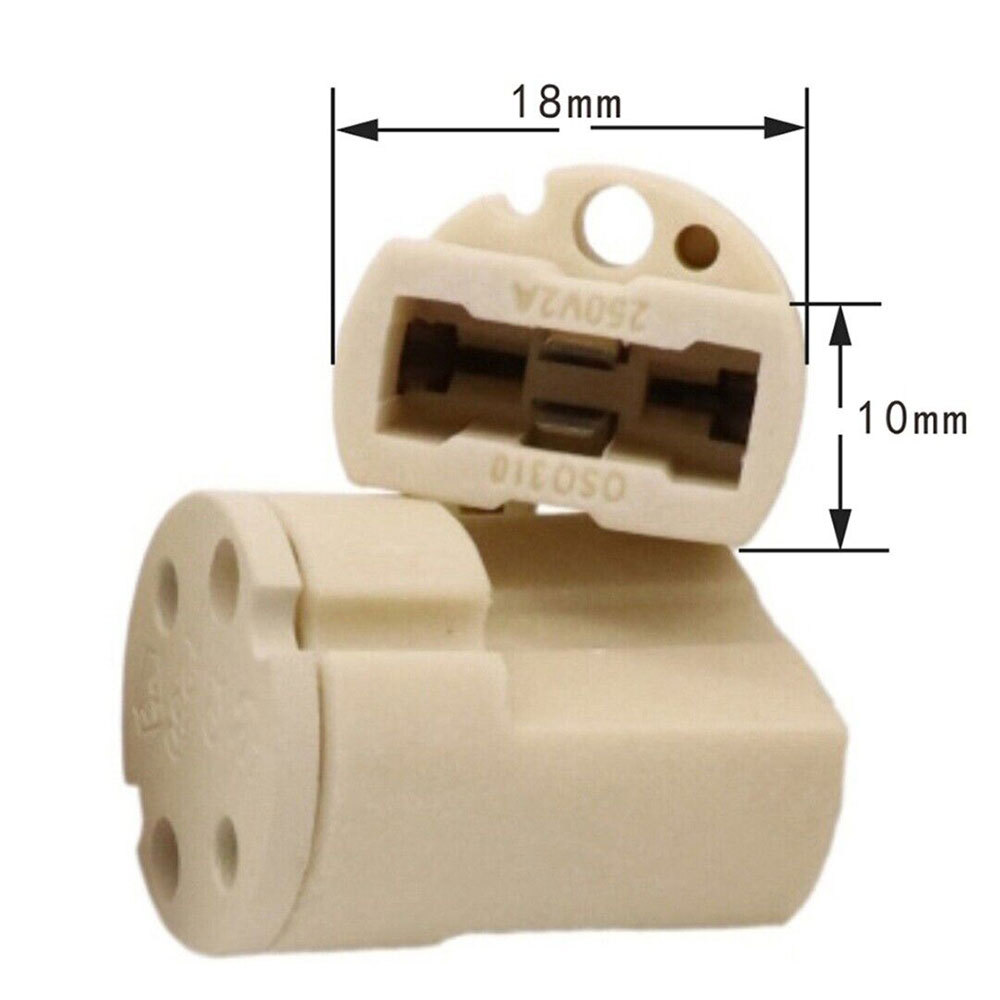 10PCS G9 Base Ceramic Lamp Holder Socket & Cable LED bulb down Light