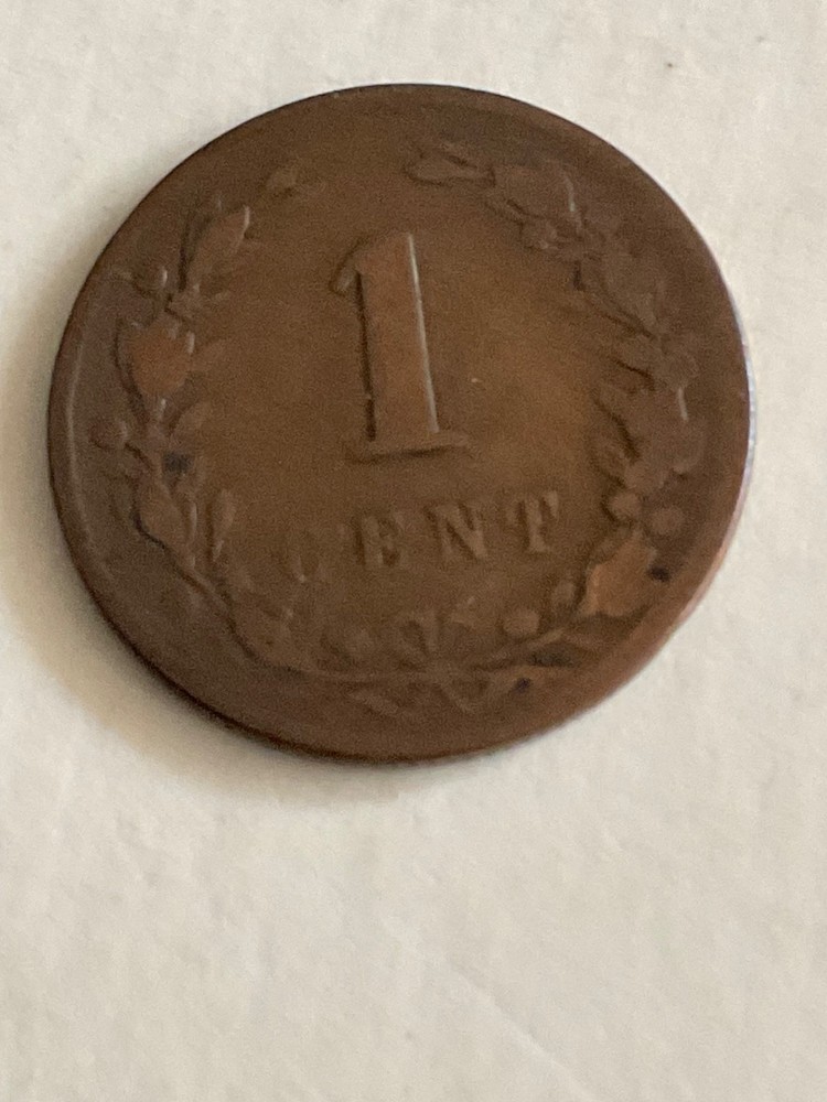 Netherland 1 cent 1878 Fair condition