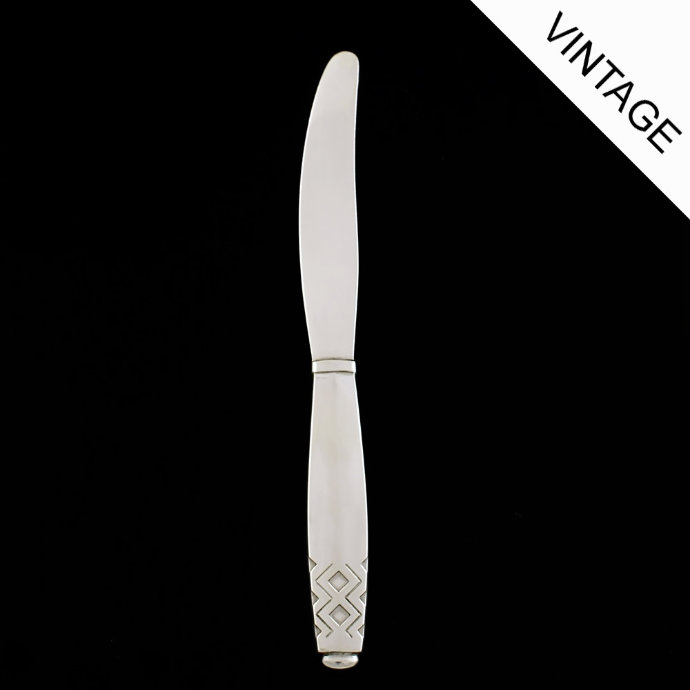 Georg Jensen Silver Fruit Knife, All Silver - Mayan/ Rune