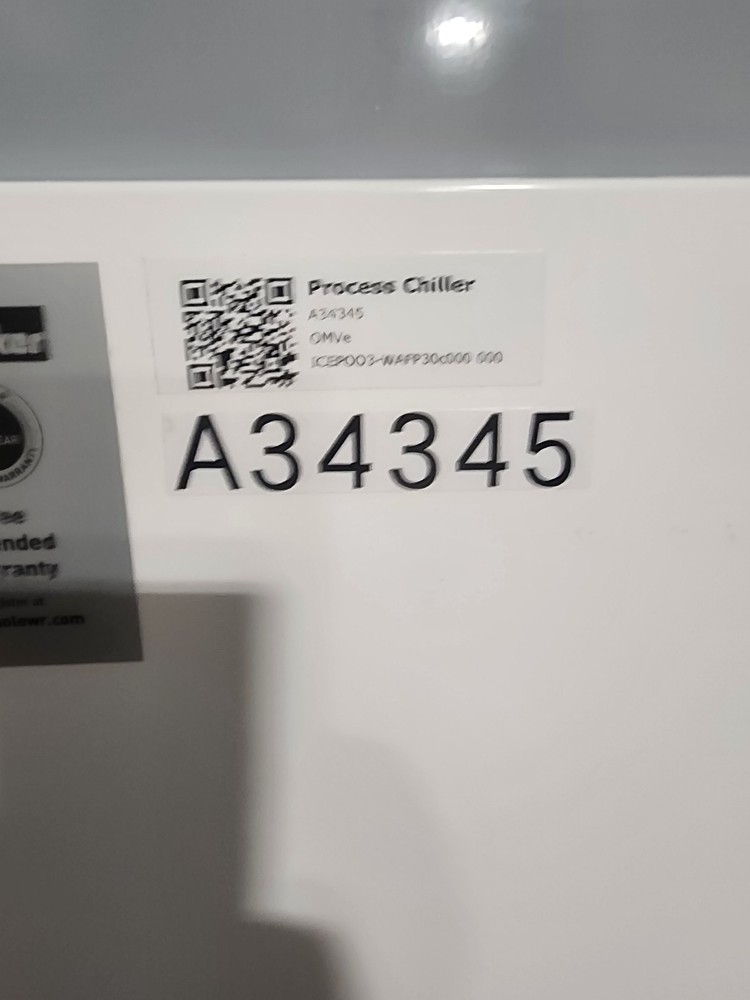 Parker Hiross ICEP003 Hyperchill Plus Industrial Process Chiller Recirculating