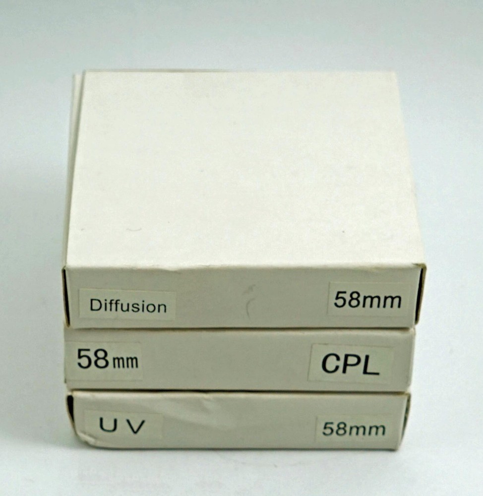 Filters 58mm Set of Three
