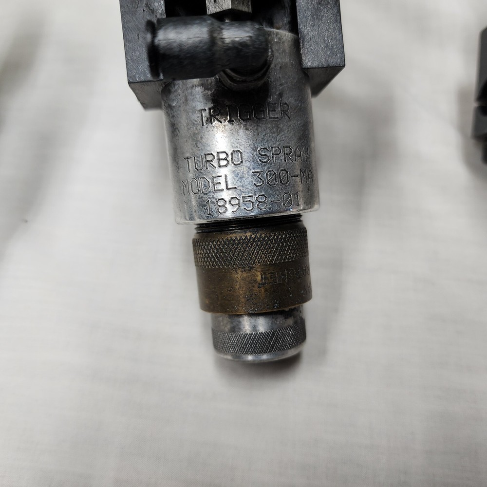 Five Industrial Paint Sprayers, Kremlin, DeVILbiss, Turbo