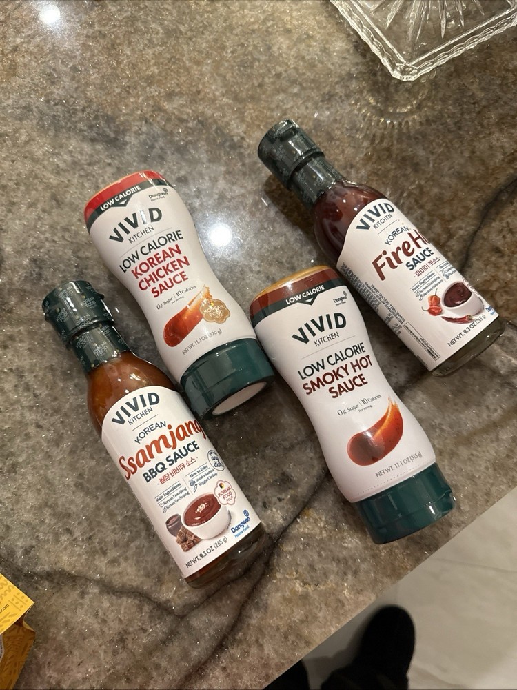 Vivid Kitchen Sauces + bibimbap. Exp 03/2026