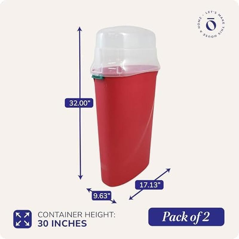 2-Pack Vertical Gift Wrap Organizer Plastic Storage Container Wrapping Paper New