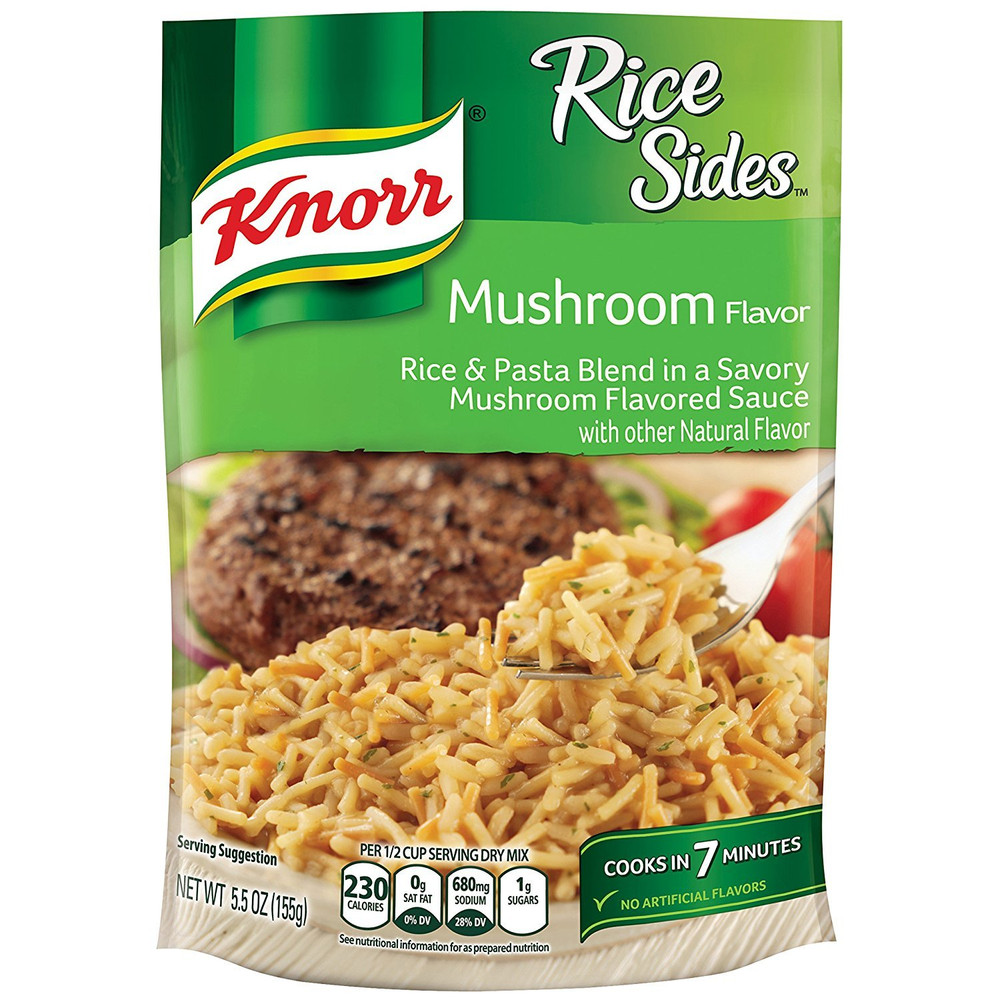 Knorr Rice Sides Dish, Mushroom, 5.5 Oz