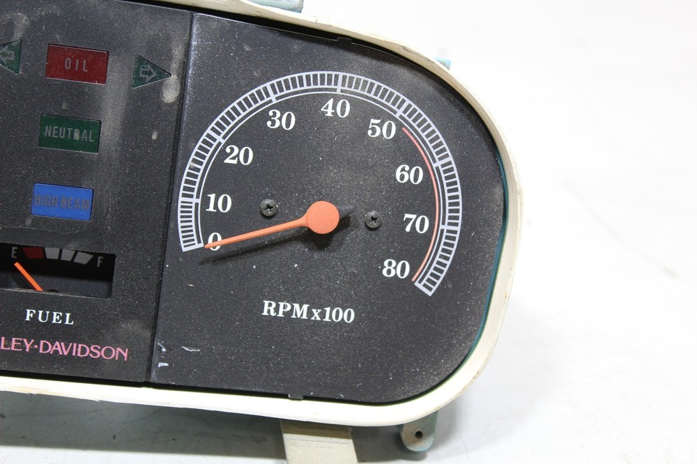 86-95 Harley Electra Glide OEM Speedo Tachometer Instruments Tach Untested