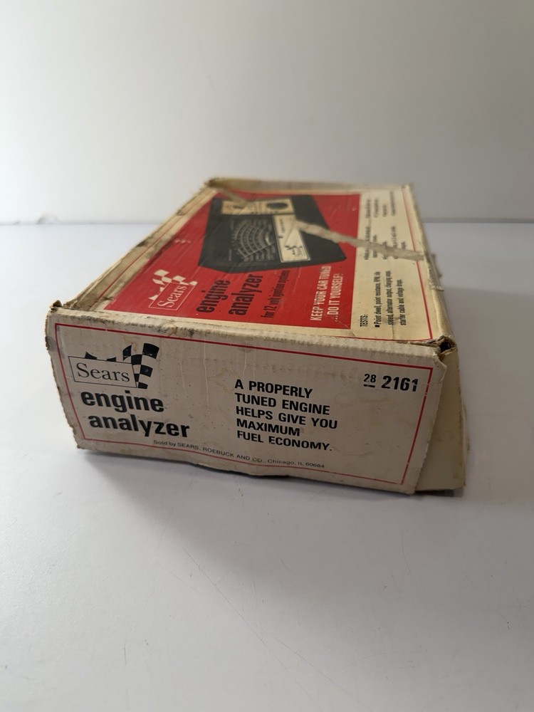 VINTAGE SEARS ENGINE ANALYZER MODEL 161.2161 *