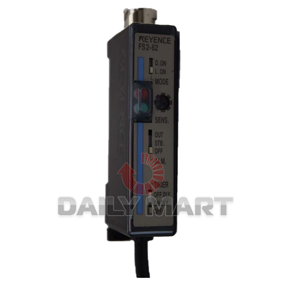 New In Box KEYENCE FS2-62 Fiber Optic Sensor Amplifier