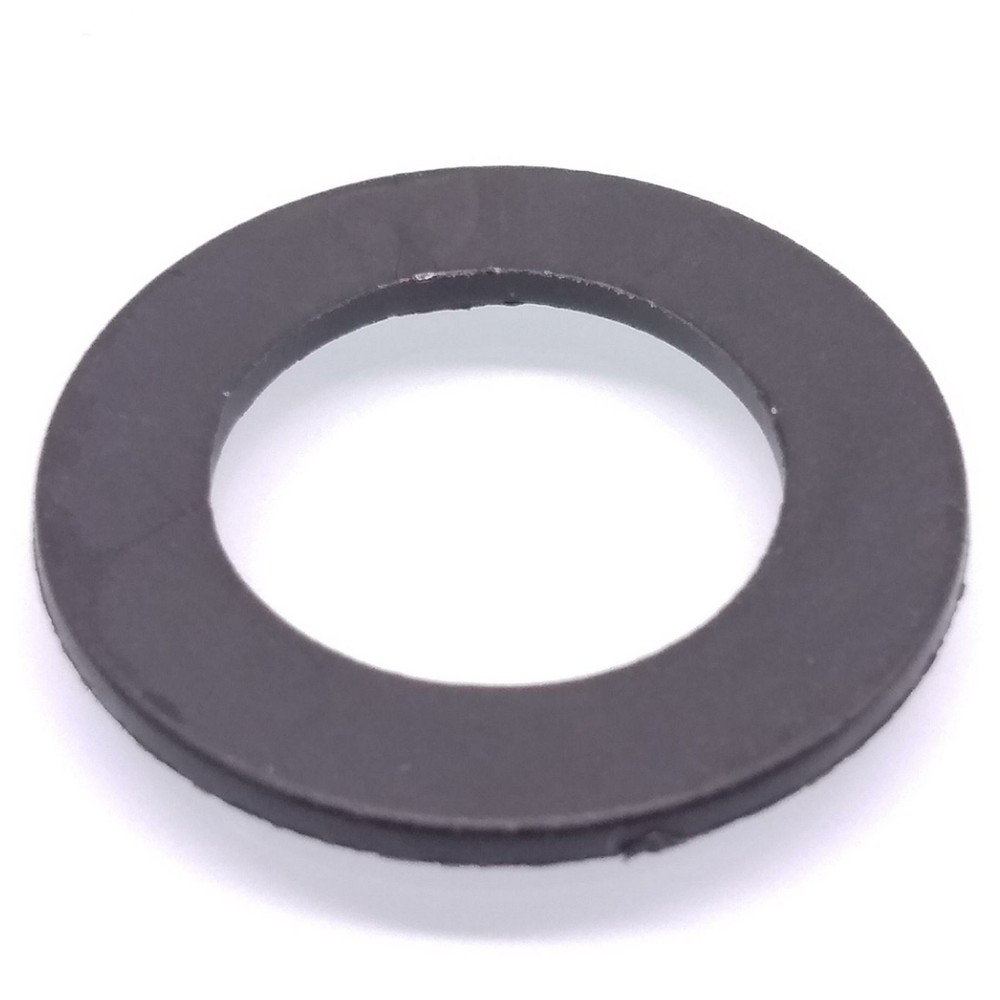 500pcs M12 Black Nylon Flat Washers