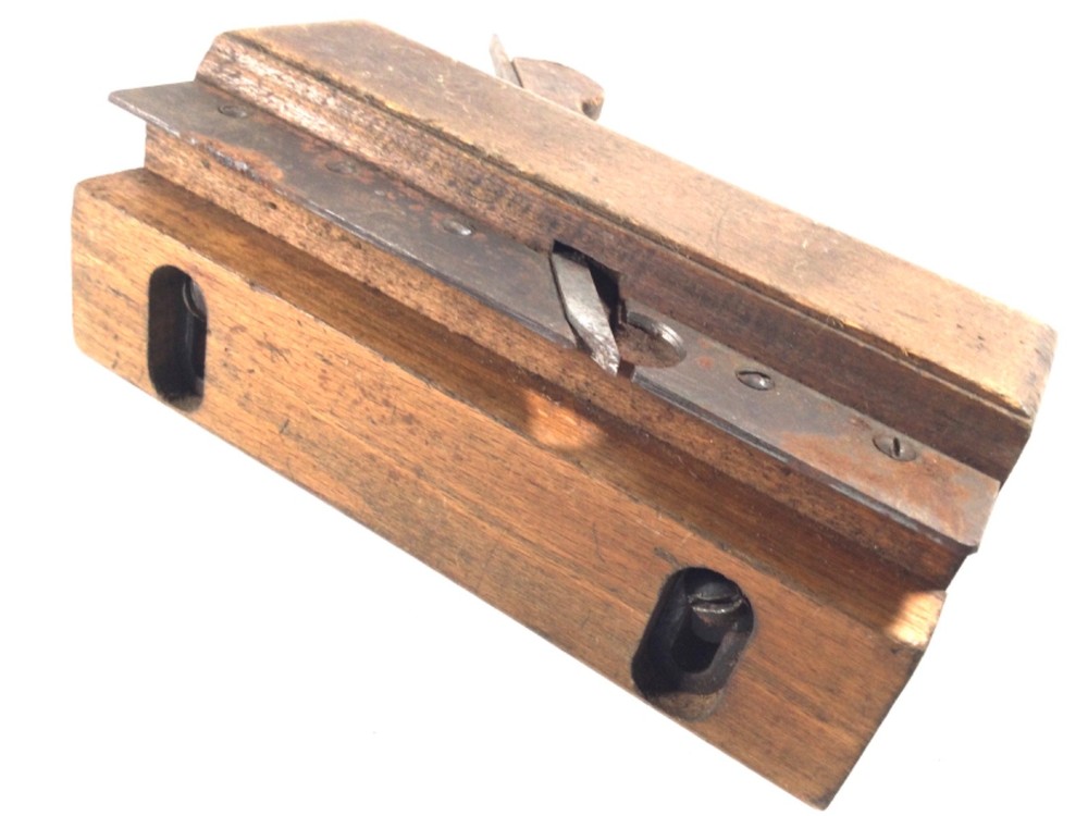 vintage beechwood drawer bottom plane