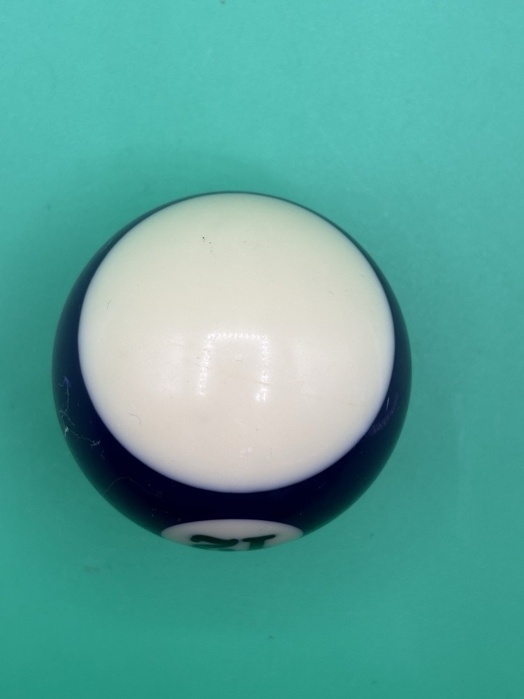 Vintage Pool Table Replacement Ball 2 1/4"