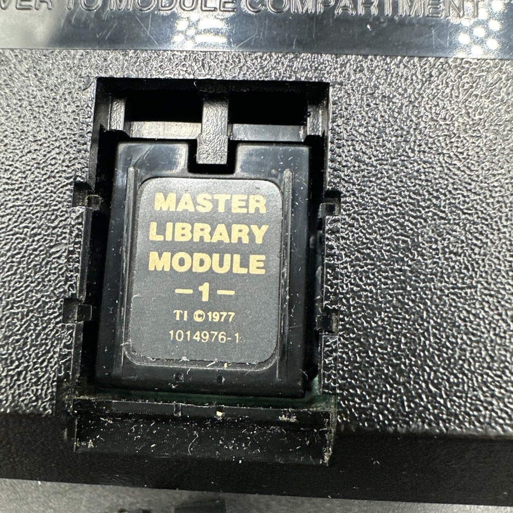 Texas Instruments 58/59 Programmable Calculator Package Case Manual Untested