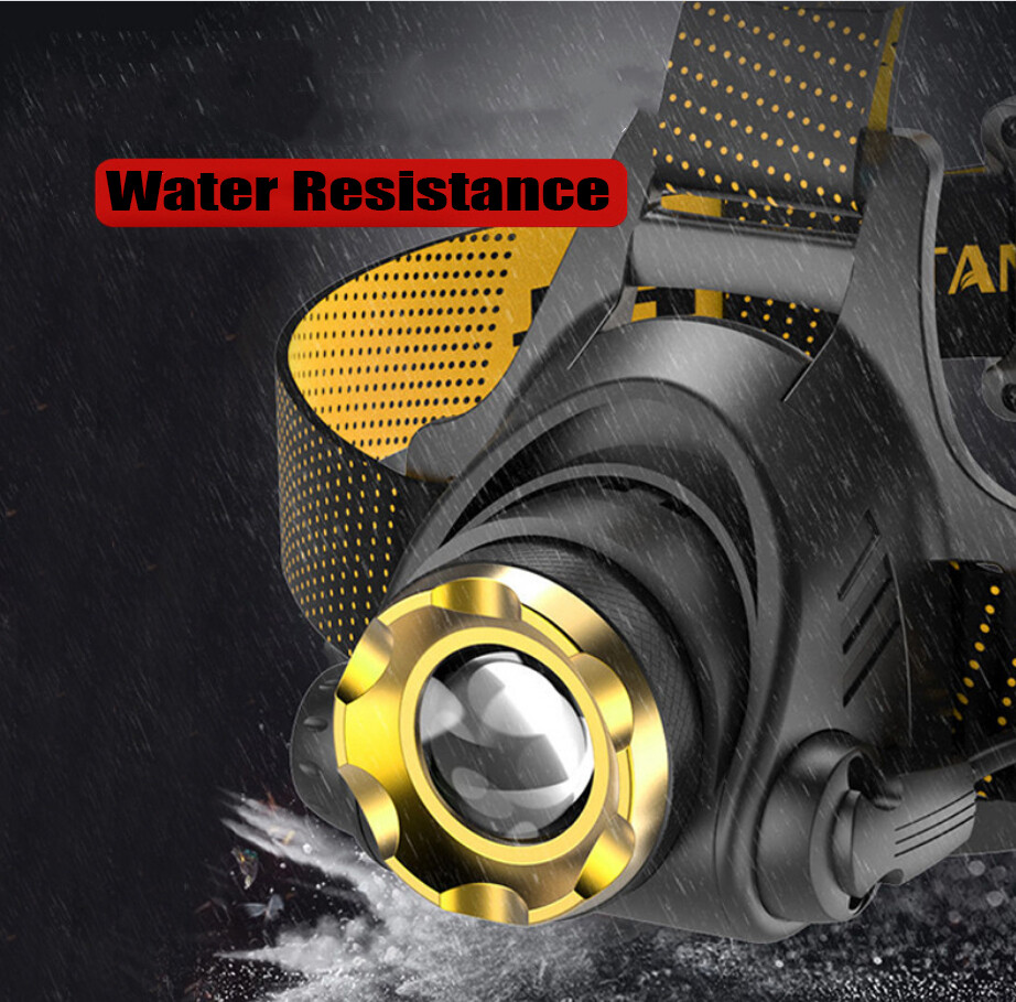 Brightness LED Headlight Headlamp Head Torch Flashlight Work Light Camping Lamp