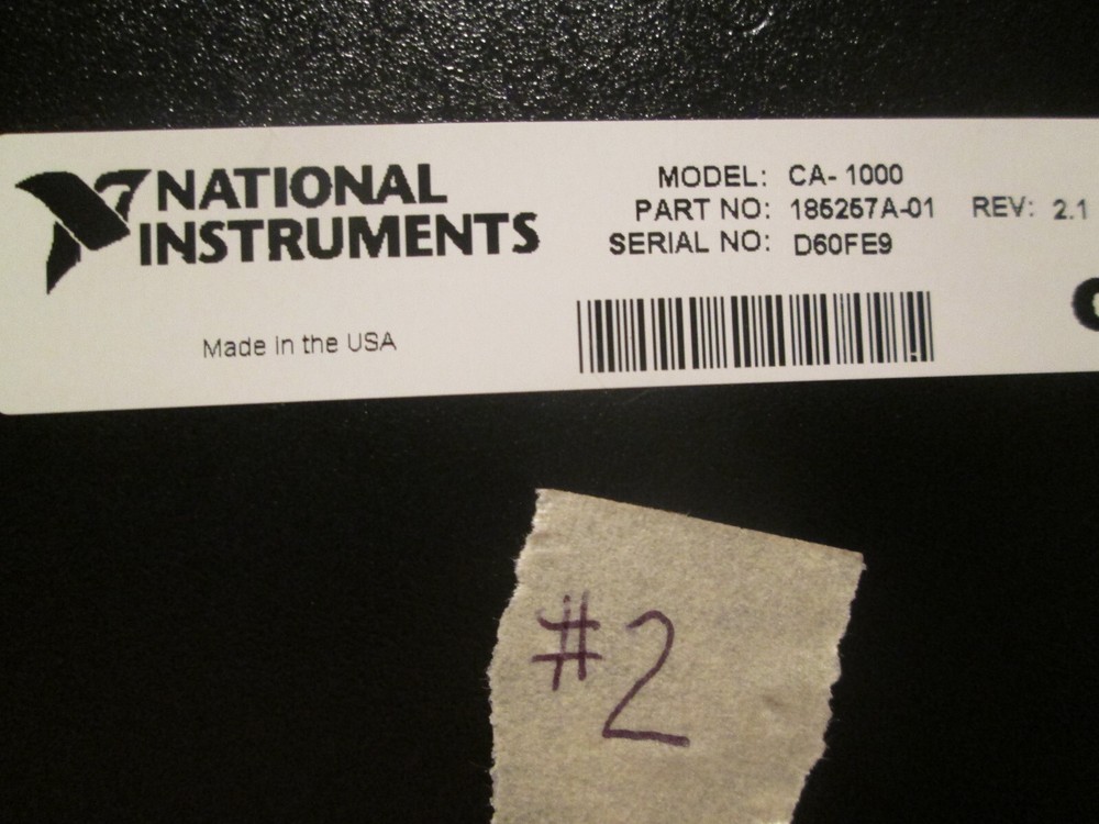 NI National Instruments Ca-1000 Connector Accessory Enclosure #2