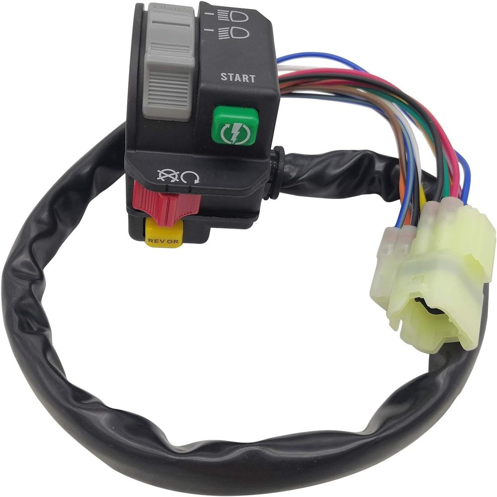 Left Handlebar Control Switch Start Stop Kill Headlight Button for Can-Am Renega