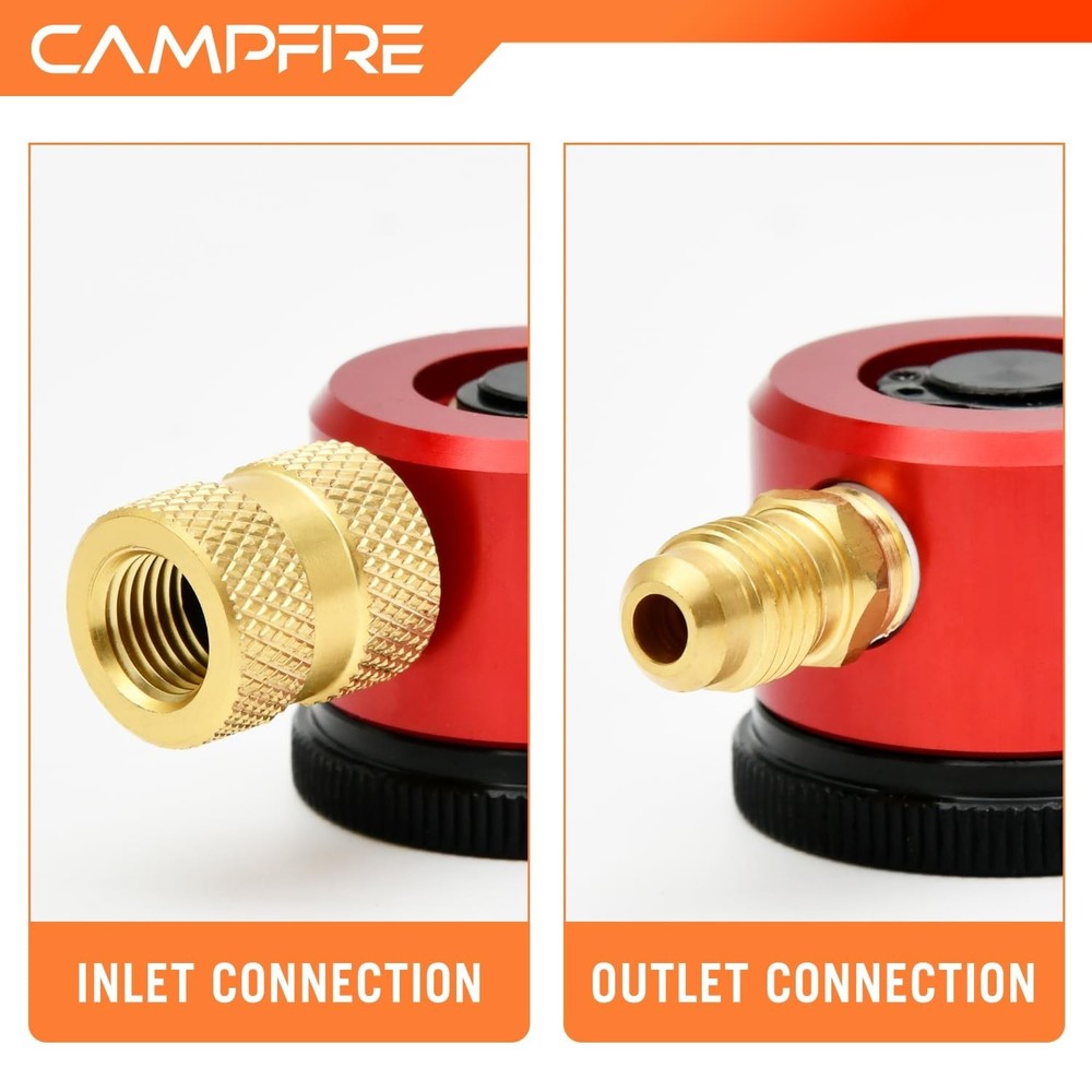 CAMPFIRE Nitrogen Purge Regulator For HVAC, Nitrogen Regulator HVAC, Nitrogen...