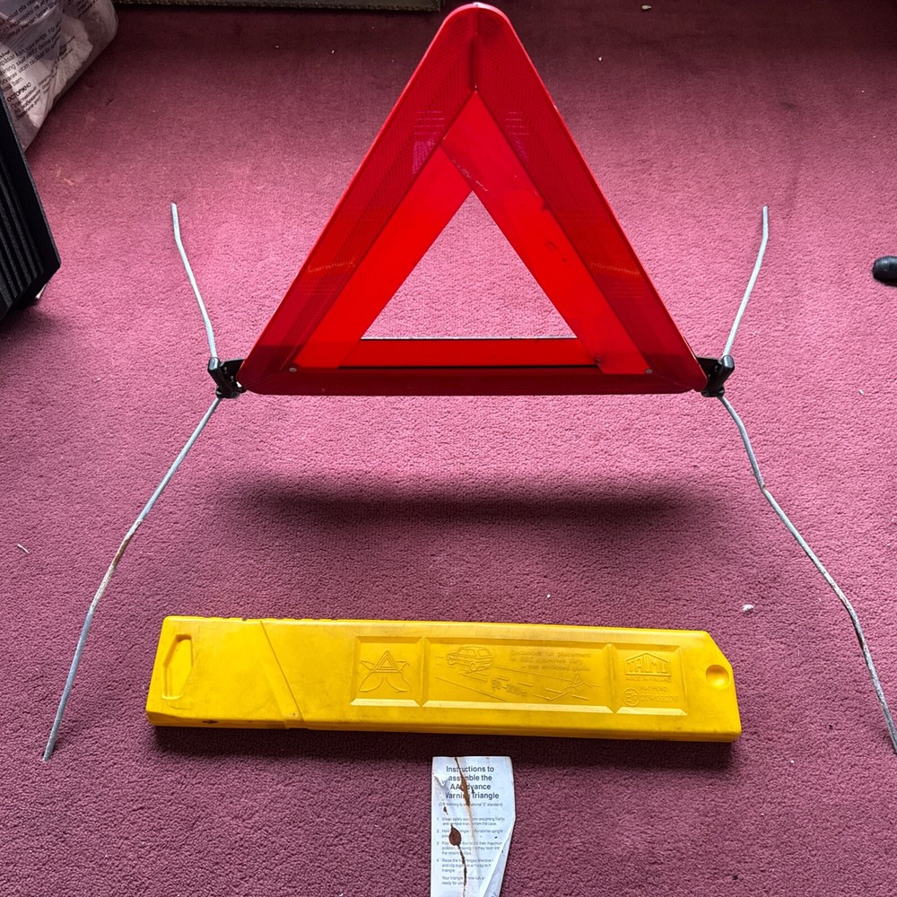 TALMU Folding Warning Triangle