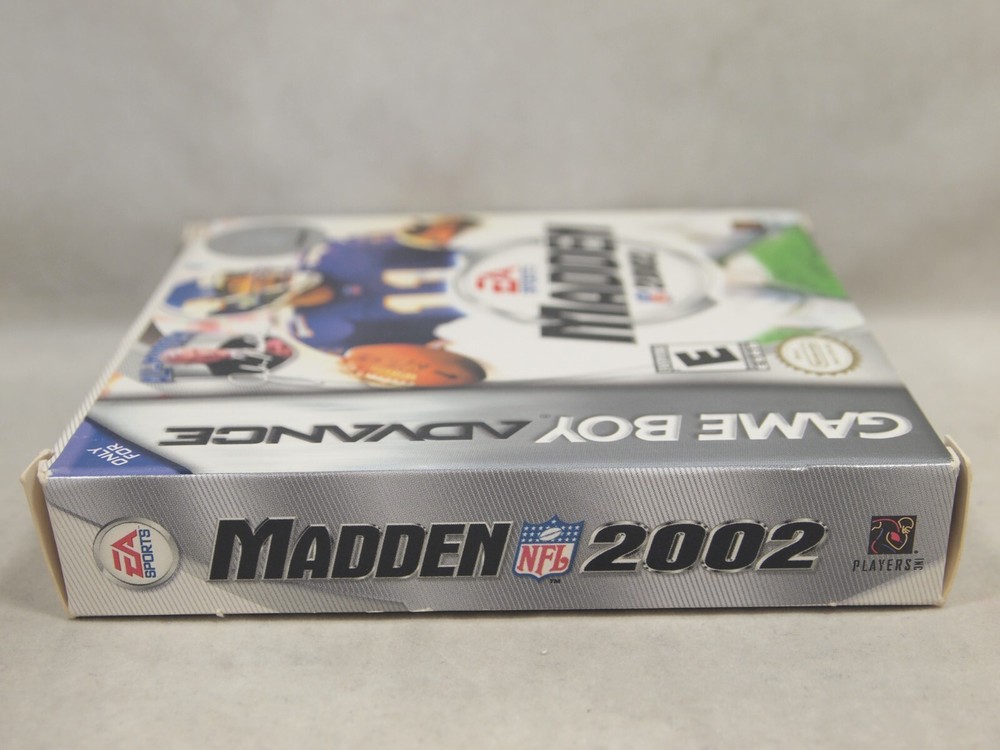 Madden 2002 (Game Boy Advance | GBA) Authentic BOX ONLY