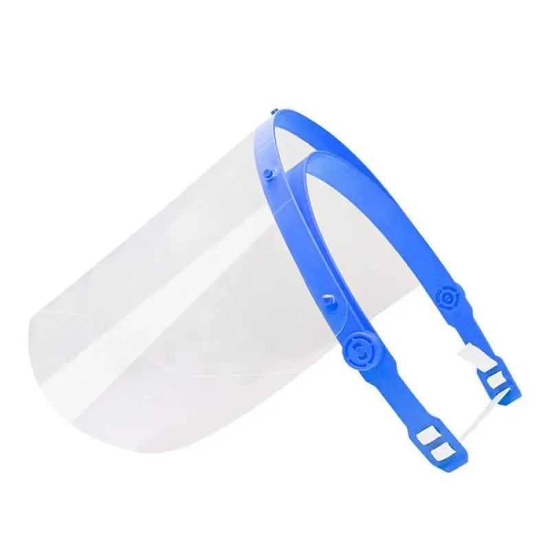 Splash-proof Dust-proof Mask Head-mounted Transparent Mask Adjustable Protective