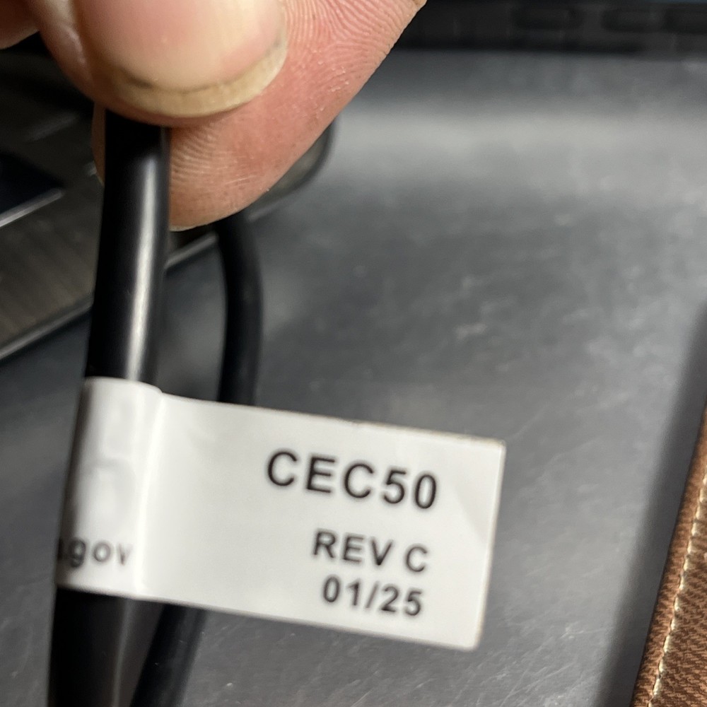Genuine Camera Cable 50' CEC50 Black CCTV Security Surveillance