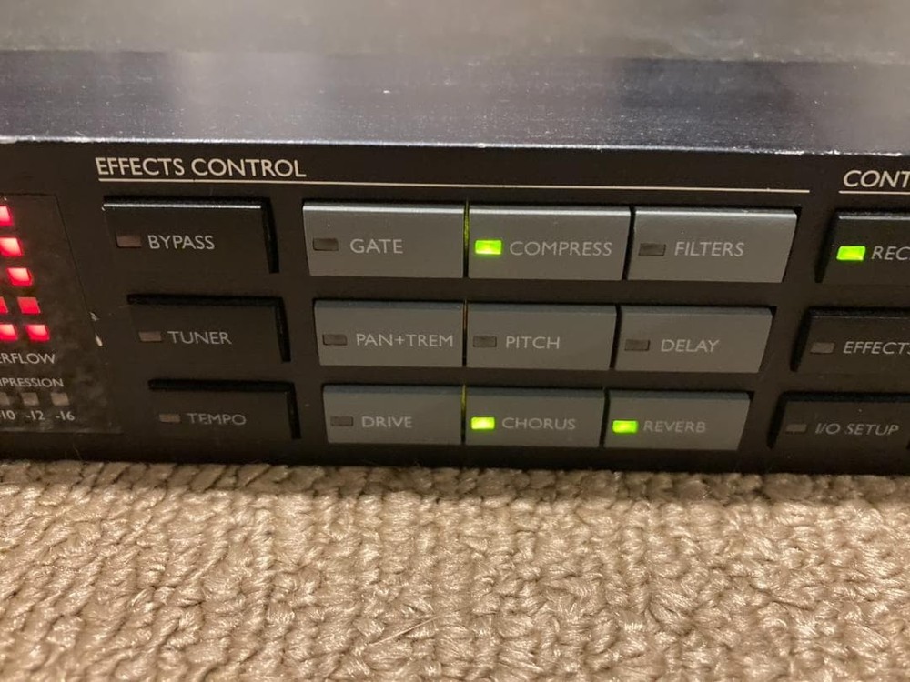 t.c.electronic G-Force Multi-Effects Processor Operation Confirmed