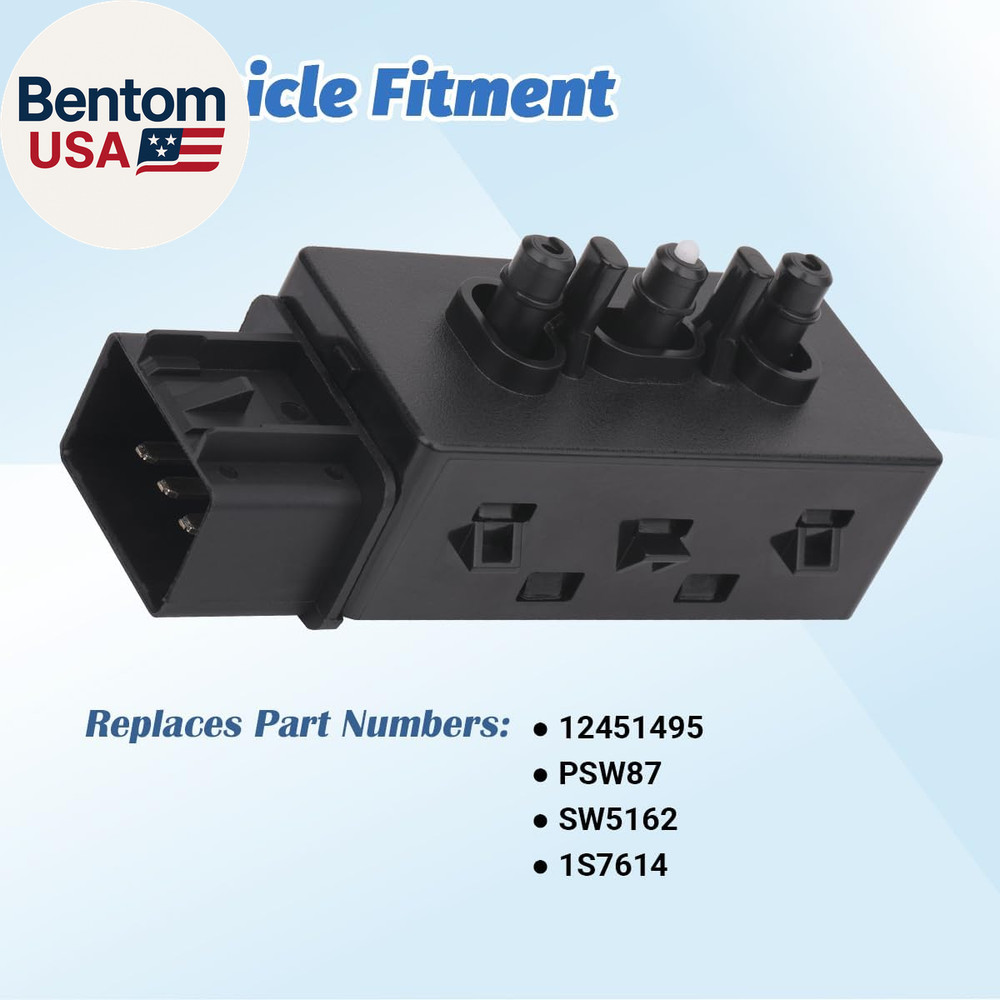 Front Left Driver Side 6 Way Seat Adjustment Switch Compatible with 2004-2013 Ch