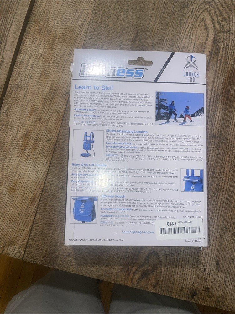 LAUNCH PAD Training Harness Ski Snowboard Trainer Leash Kids Beginners NEW