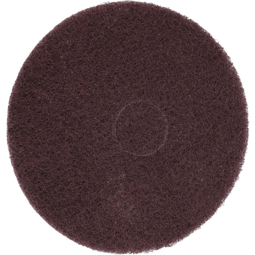 PRO SOURCE Maroon Extra Heavy Duty Floor Stripping Pads: 5 Pack, 15" Diameter