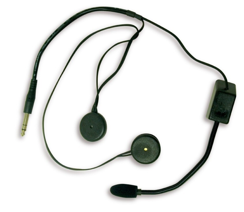 Headphone Intercom Terratrip Professional for Open Face Helmet