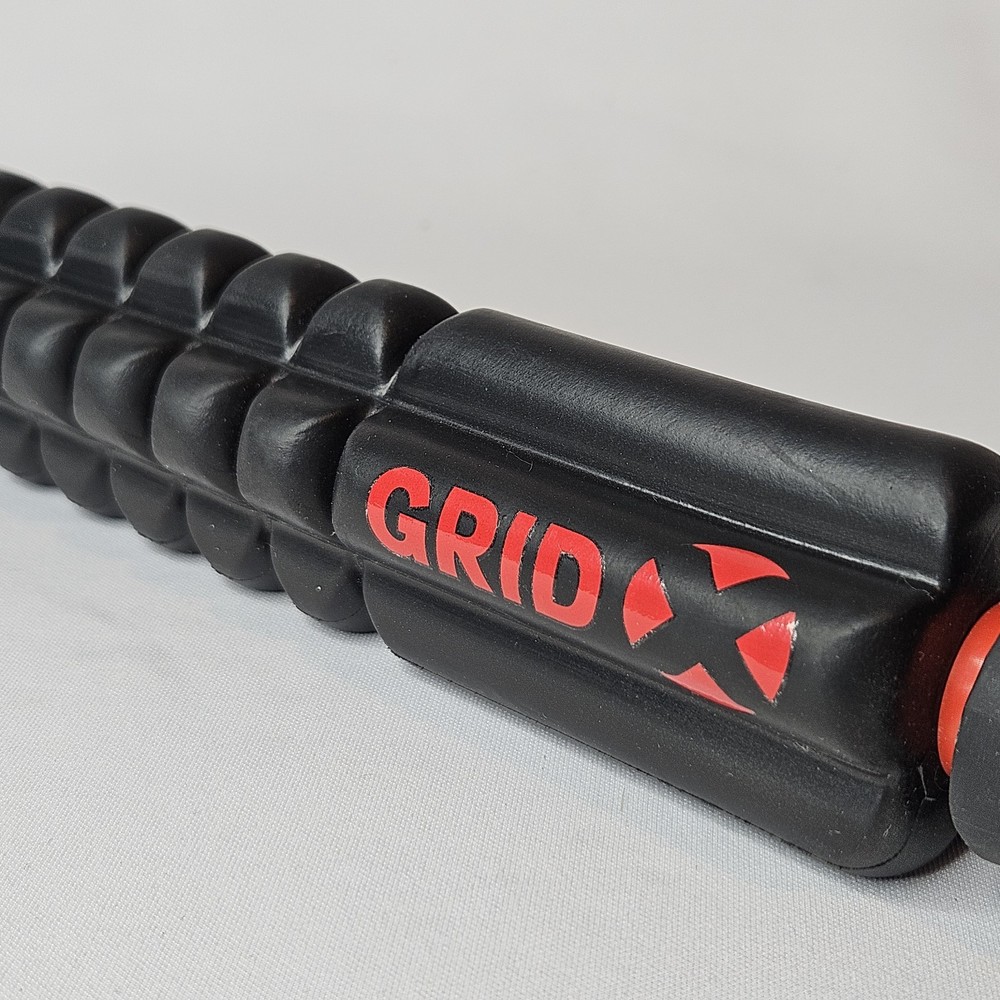 Trigger Point GRID STK Black X Foam Roller 21" Handheld Deep Tissue Massage Tool