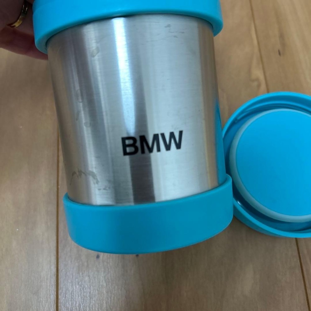 Bmw Soup Jar Blue Novelty