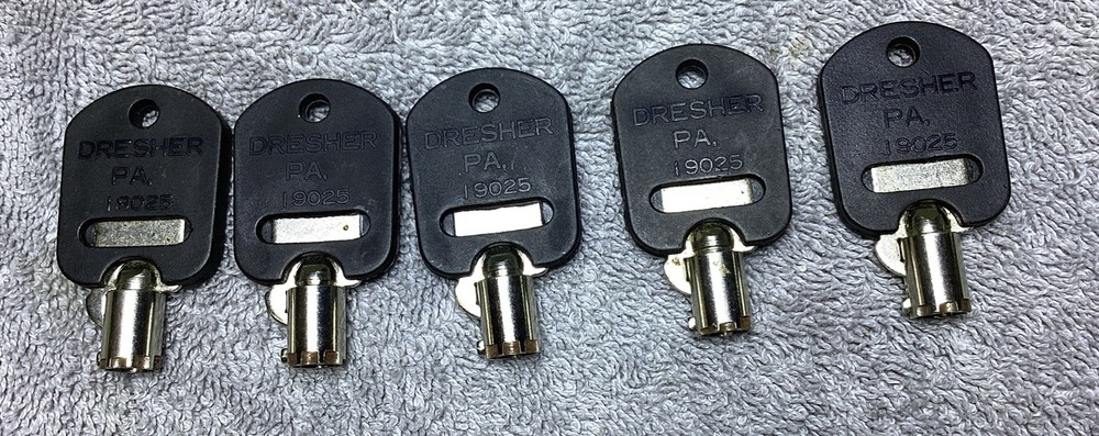 5 ESD VENDING MACHINE KEYS