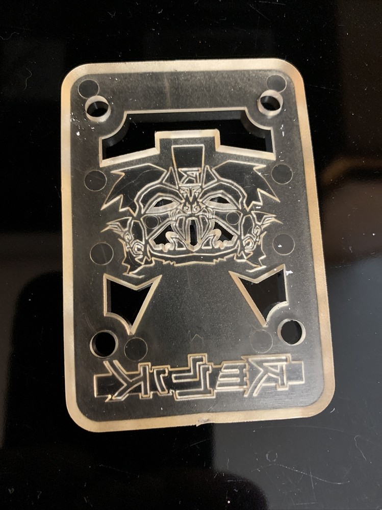 Vintage Rellik Skateboards 3mm Clear Shock Pad