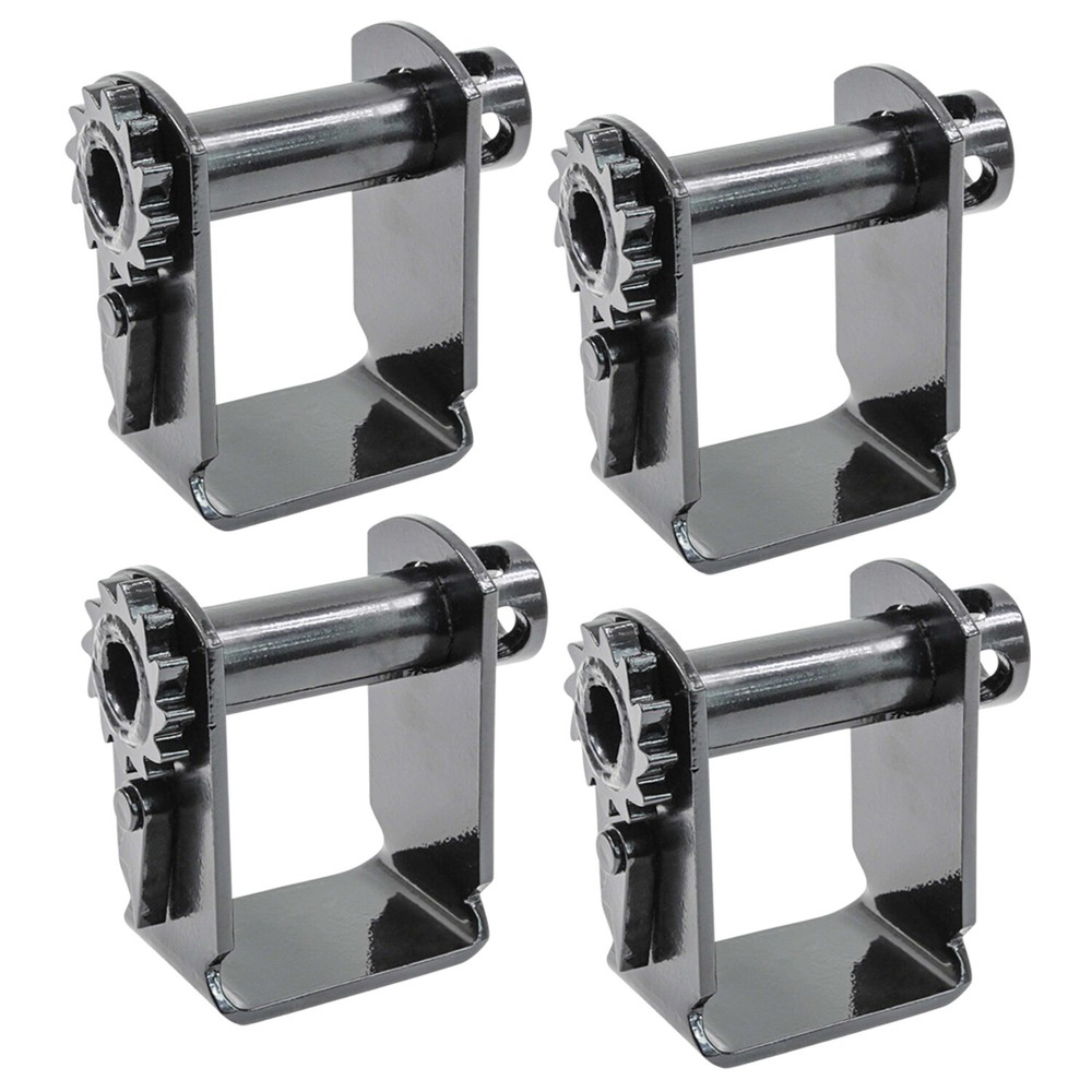 (4 Pack) Trailer Winch - Standard Sliding C Track - Deep Profile