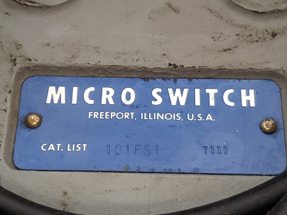 HONEYWELL MICRO SWITCH 101FS1