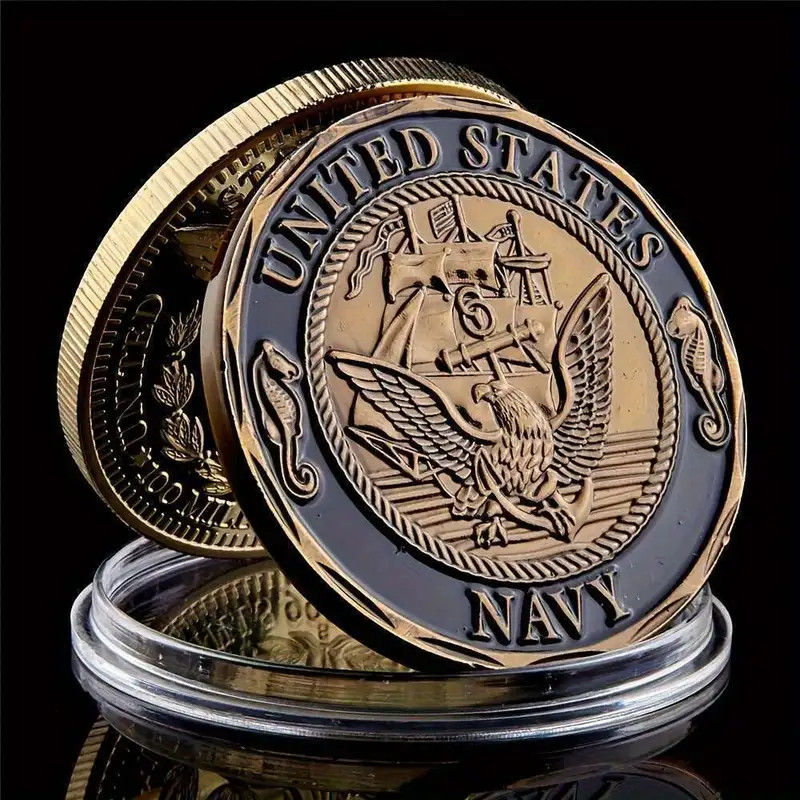 Navy Shellback Challenge Coin Collectable Commemorative Military