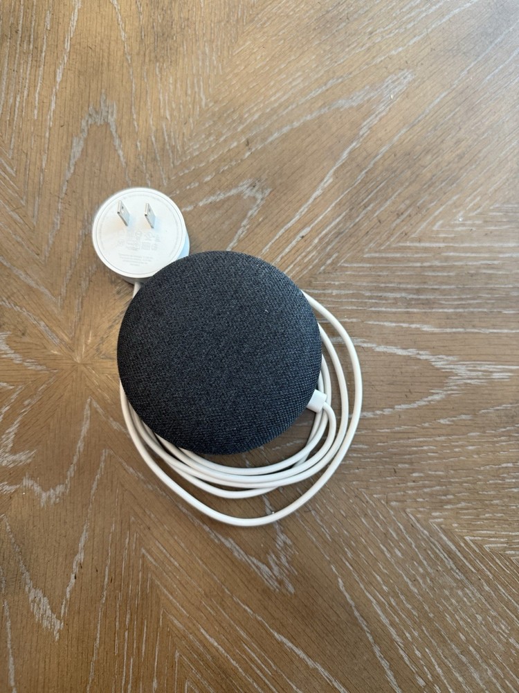Google Home Mini Smart Assistant Bluetooth Speaker Charcoal