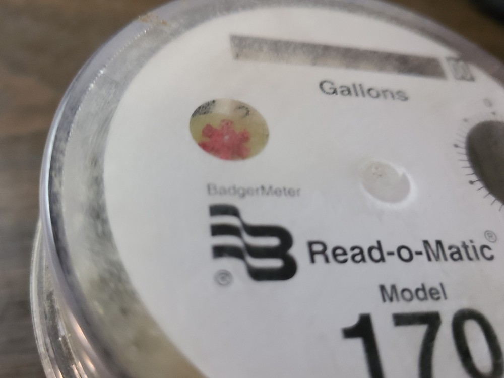 NEW BADGER MODEL170 READ-O-MATIC WATER METER HEAD